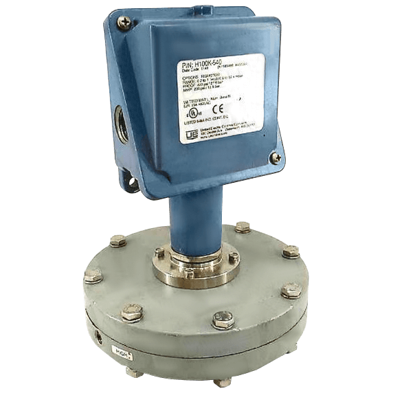 United Electric Pressure Switch, 100 Series Type H100K Models 540 to 543